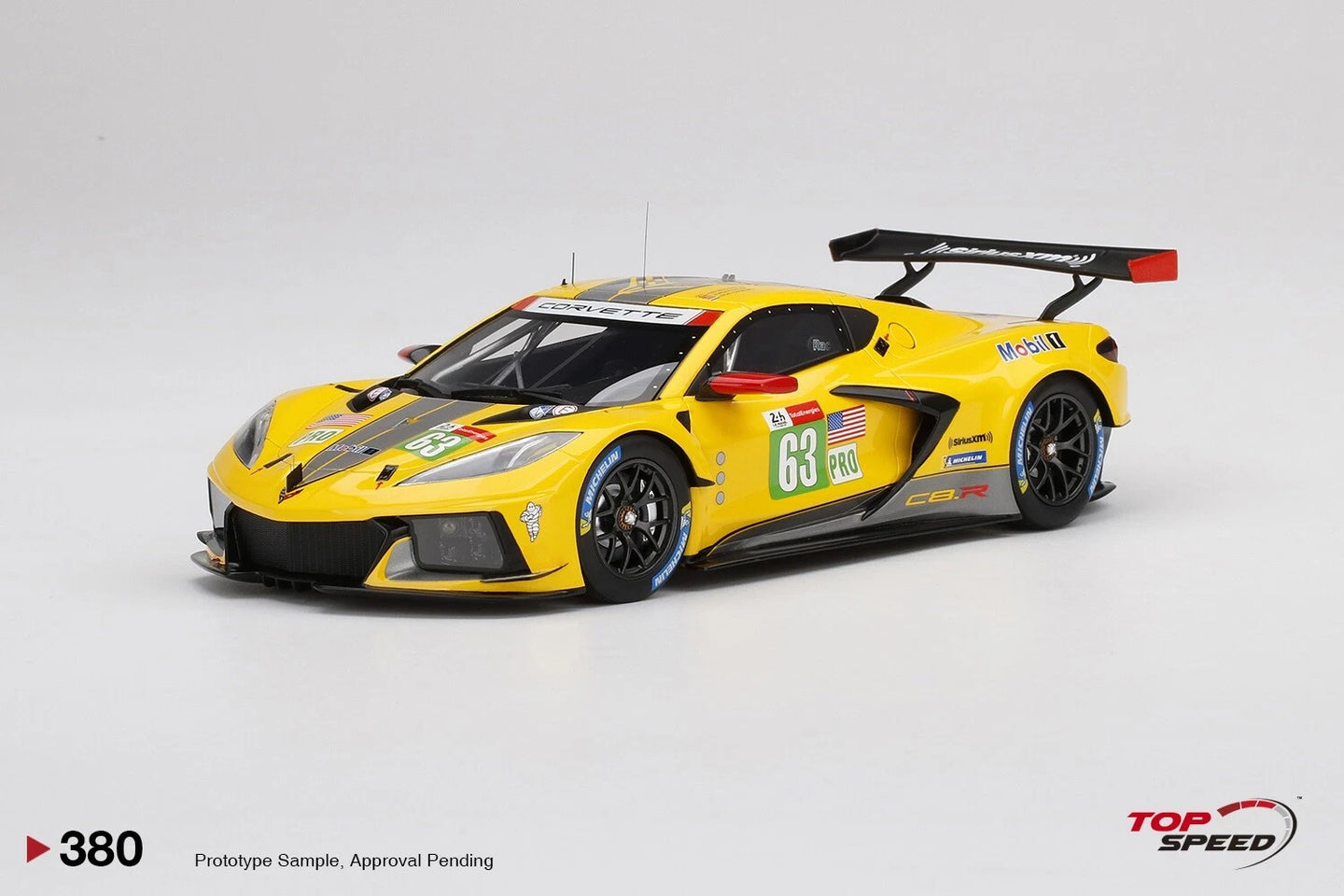 TOPSPEED CORVETTE C8.R #63 CORVETTE RACING 2021 LE MANS 24HR