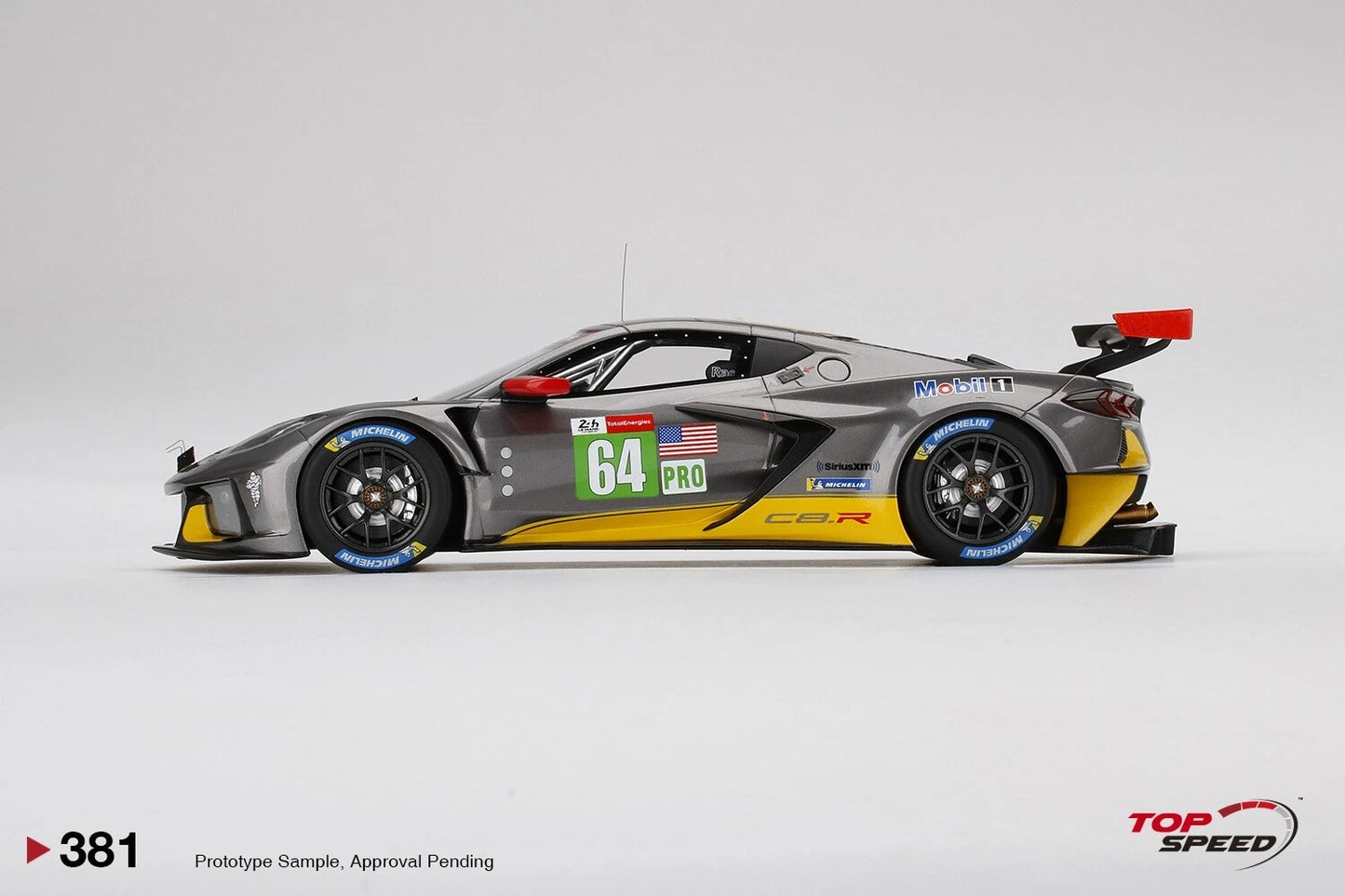 TOPSPEED CORVETTE C8.R #64 CORVETTE RACING 2021 LE MANS 24HR