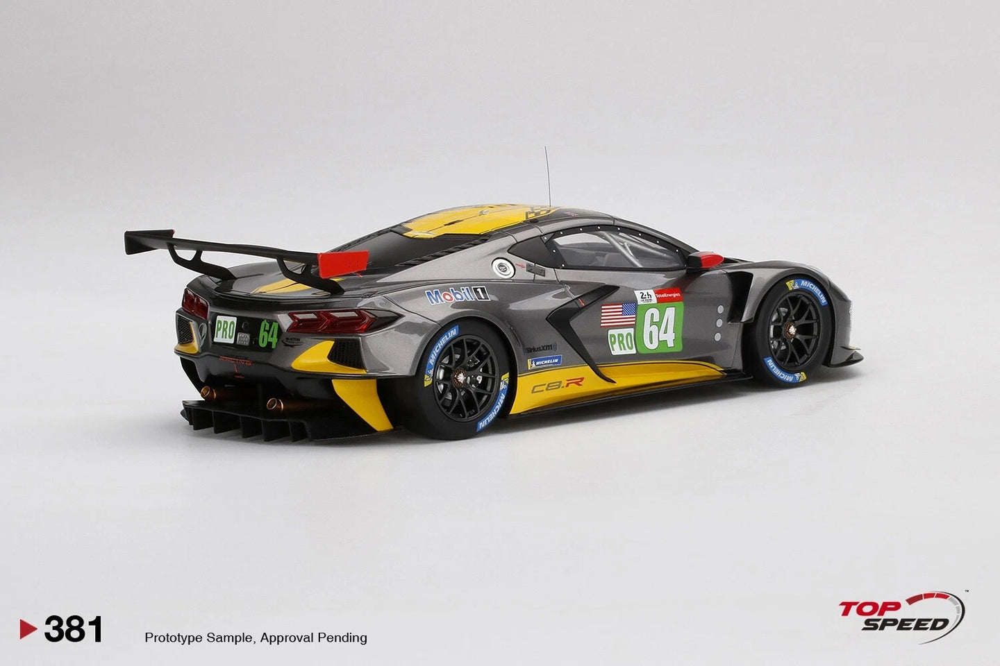 TOPSPEED CORVETTE C8.R #64 CORVETTE RACING 2021 LE MANS 24HR