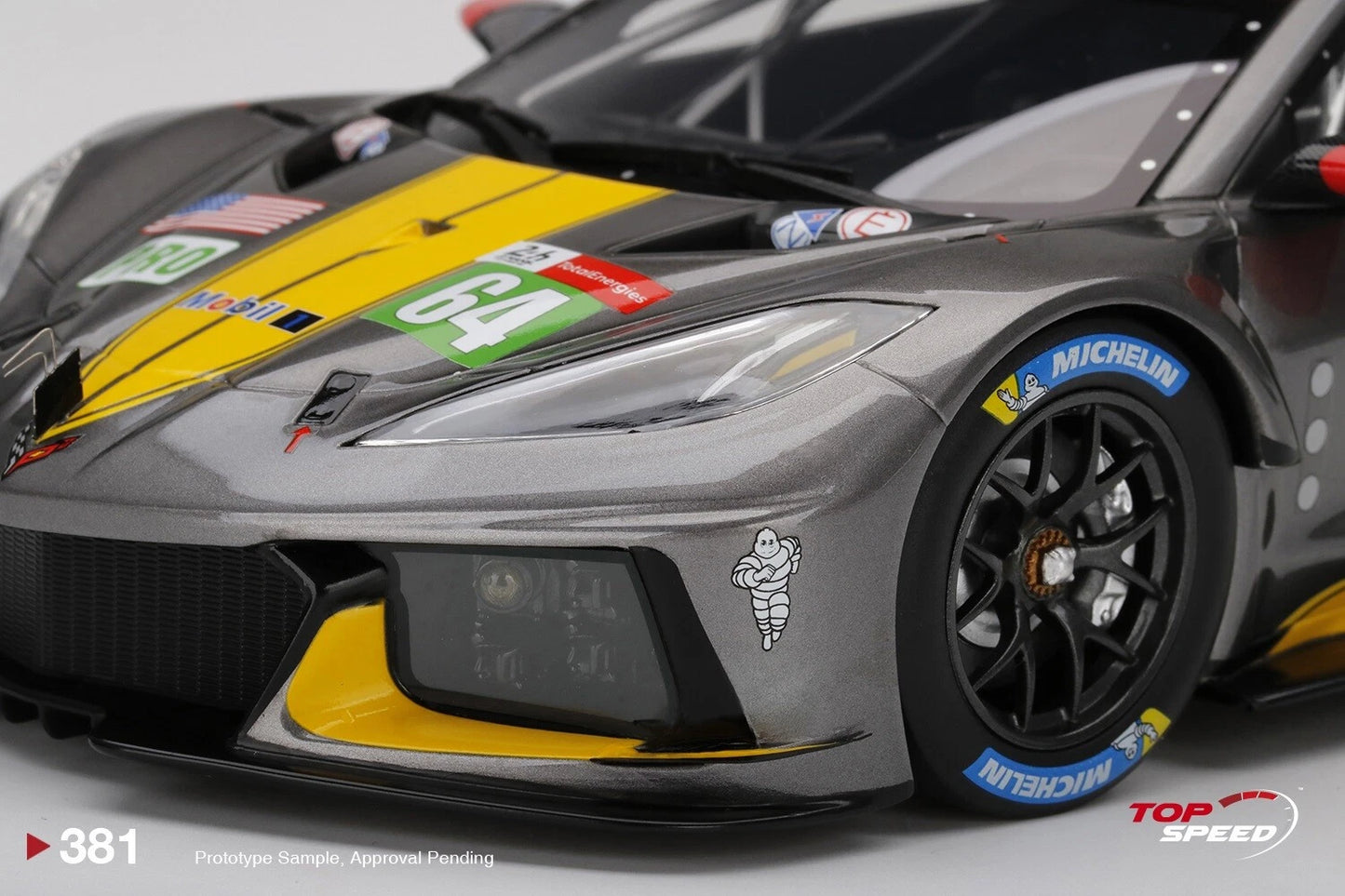 TOPSPEED CORVETTE C8.R #64 CORVETTE RACING 2021 LE MANS 24HR