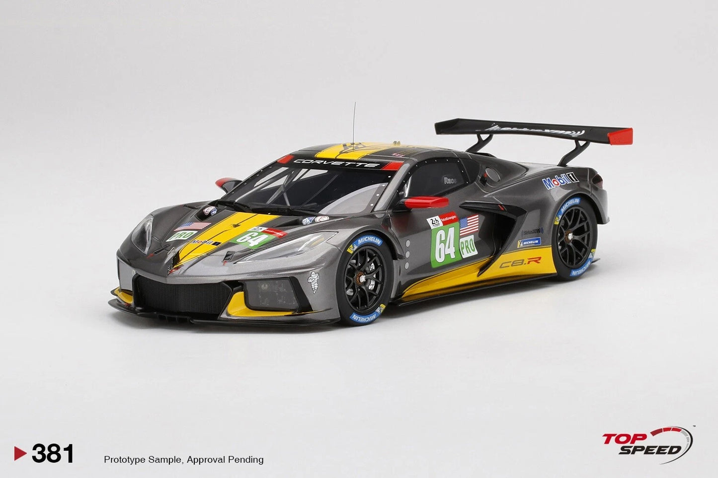 TOPSPEED CORVETTE C8.R #64 CORVETTE RACING 2021 LE MANS 24HR