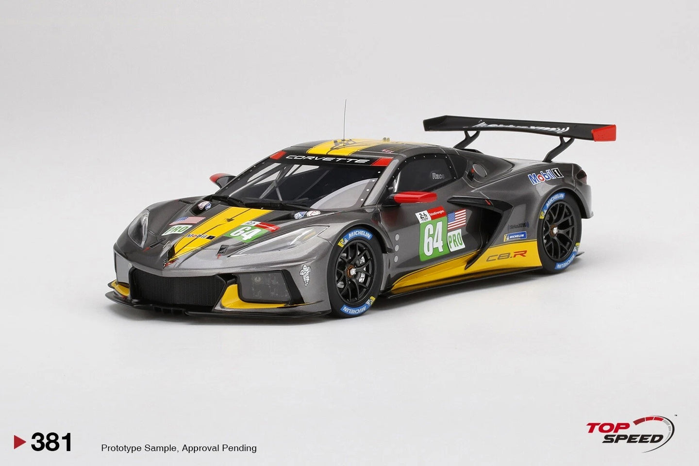 TOPSPEED CORVETTE C8.R #64 CORVETTE RACING 2021 LE MANS 24HR