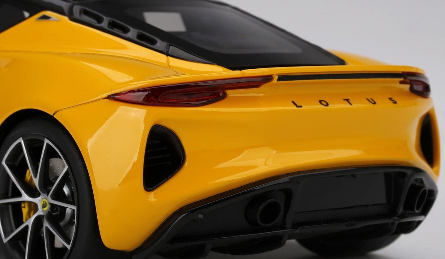 TOPSPEED LOTUS EMIRA YELLOW BLACK