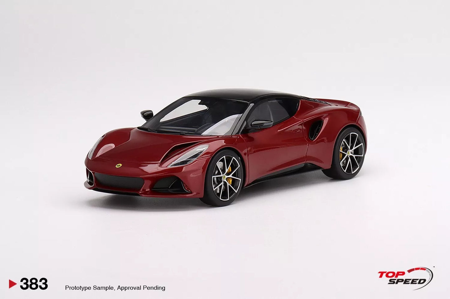 TOPSPEED TS0383 1/18 LOTUS EMIRA MAGMA RED