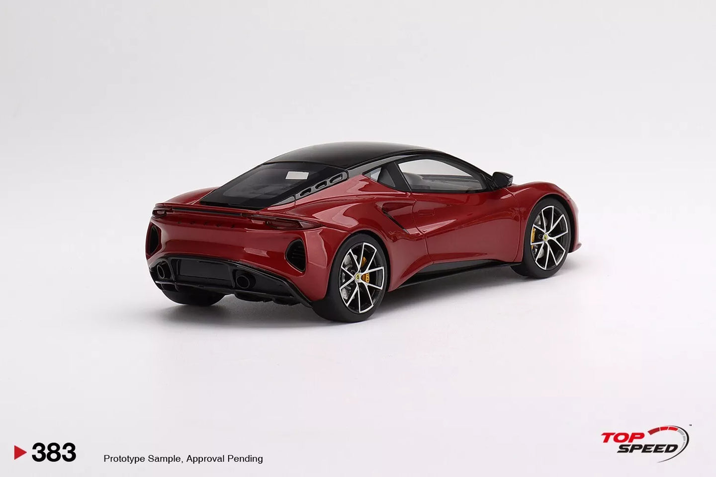 TOPSPEED TS0383 1/18 LOTUS EMIRA MAGMA RED