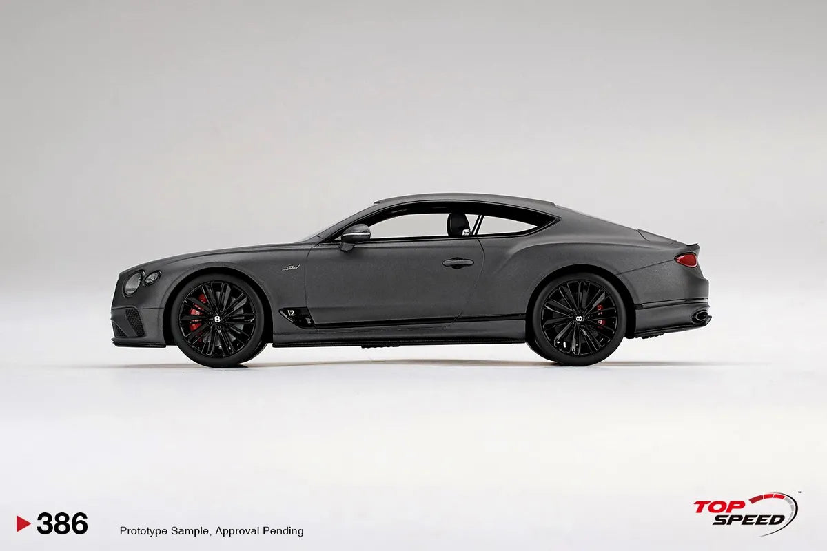 TOPSPEED  BENTLEY CONTINENTAL GT SPEED 2022 ANTHRACITE