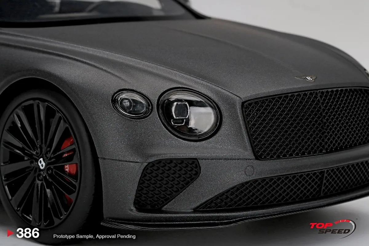 TOPSPEED  BENTLEY CONTINENTAL GT SPEED 2022 ANTHRACITE