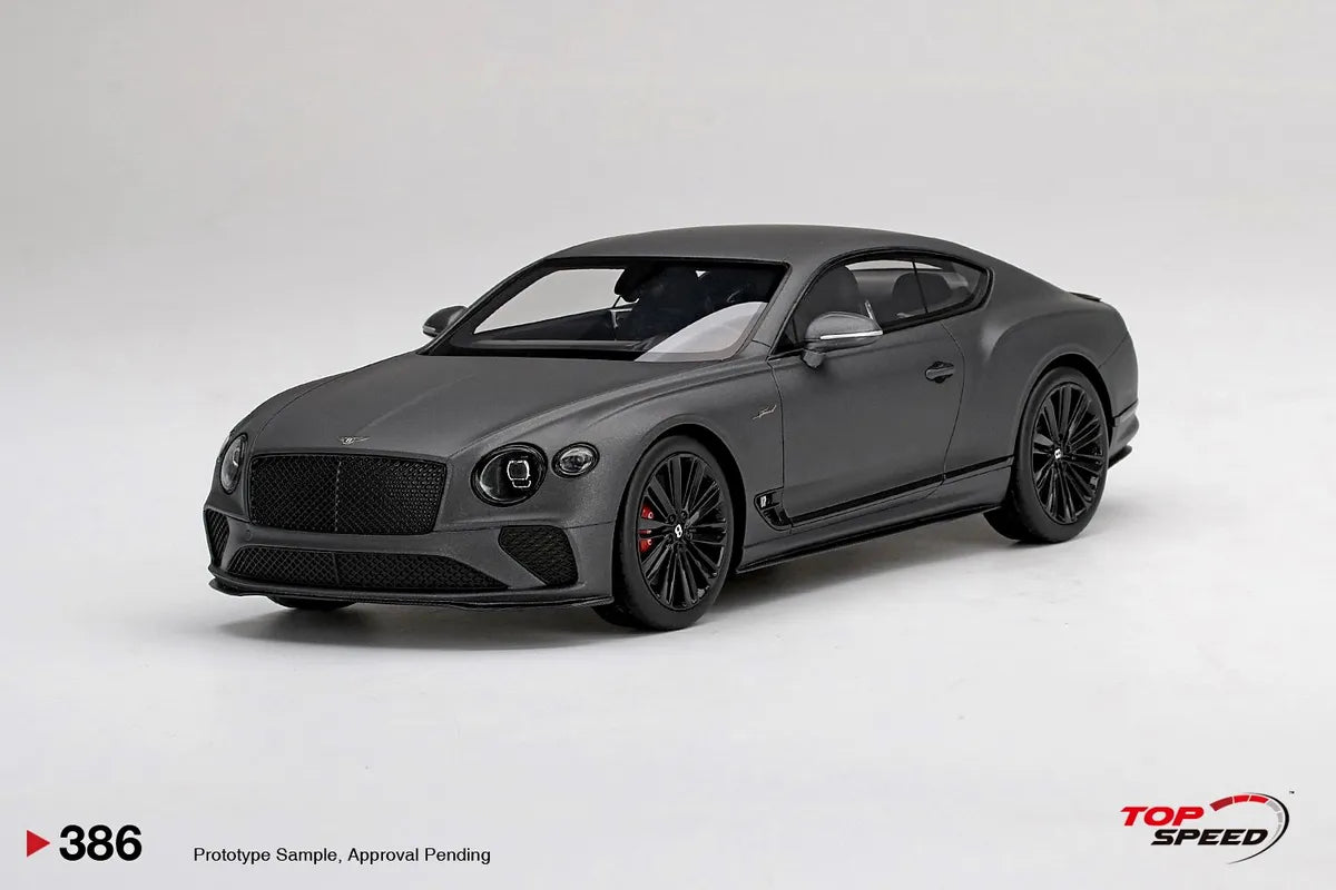 TOPSPEED  BENTLEY CONTINENTAL GT SPEED 2022 ANTHRACITE
