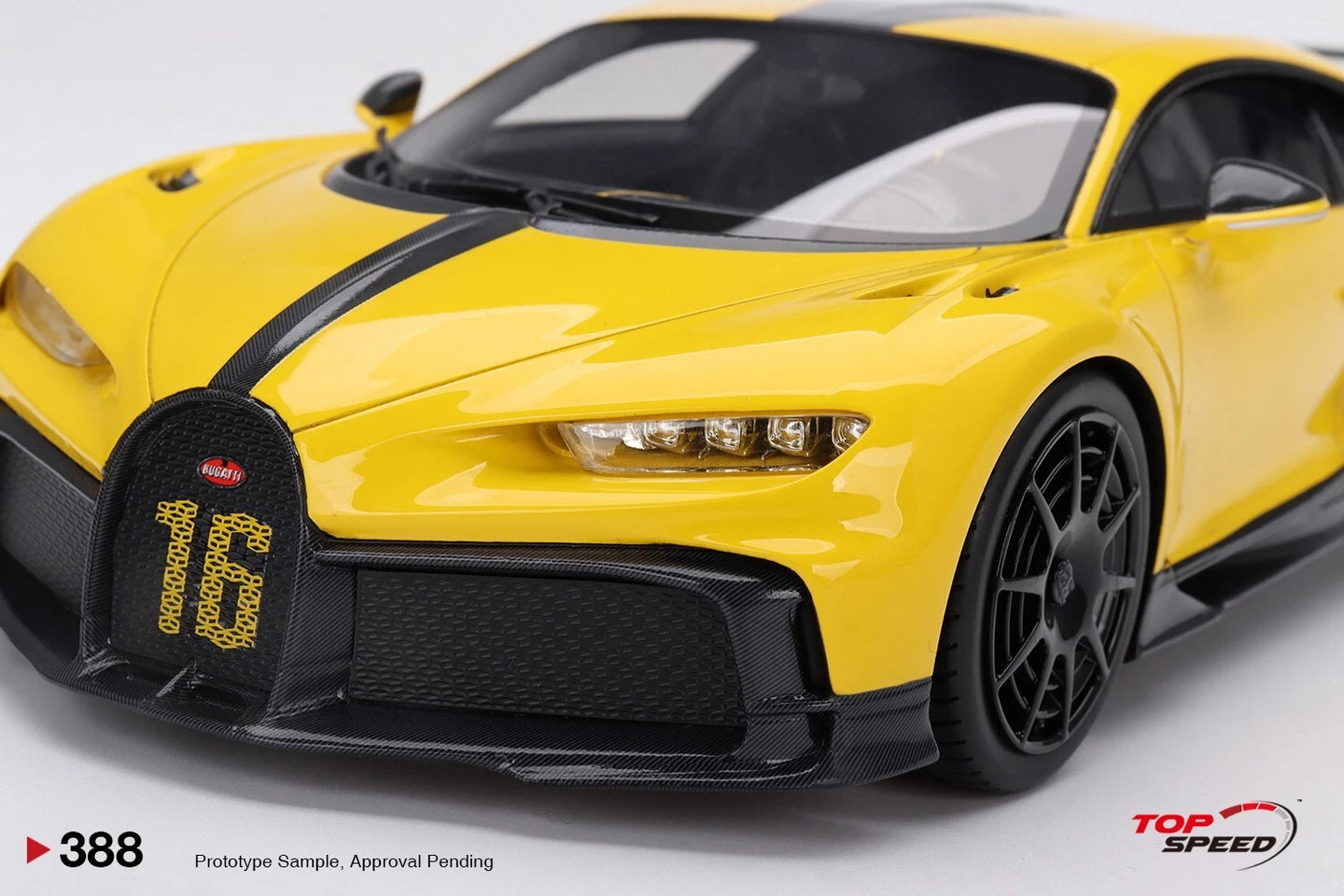 TOPSPEED BUGATTI CHIRON PUR SPORT YELLOW