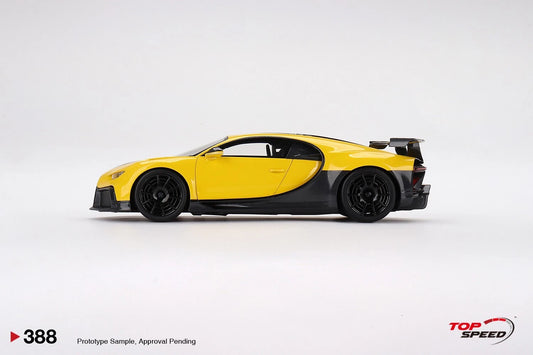 TOPSPEED BUGATTI CHIRON PUR SPORT YELLOW