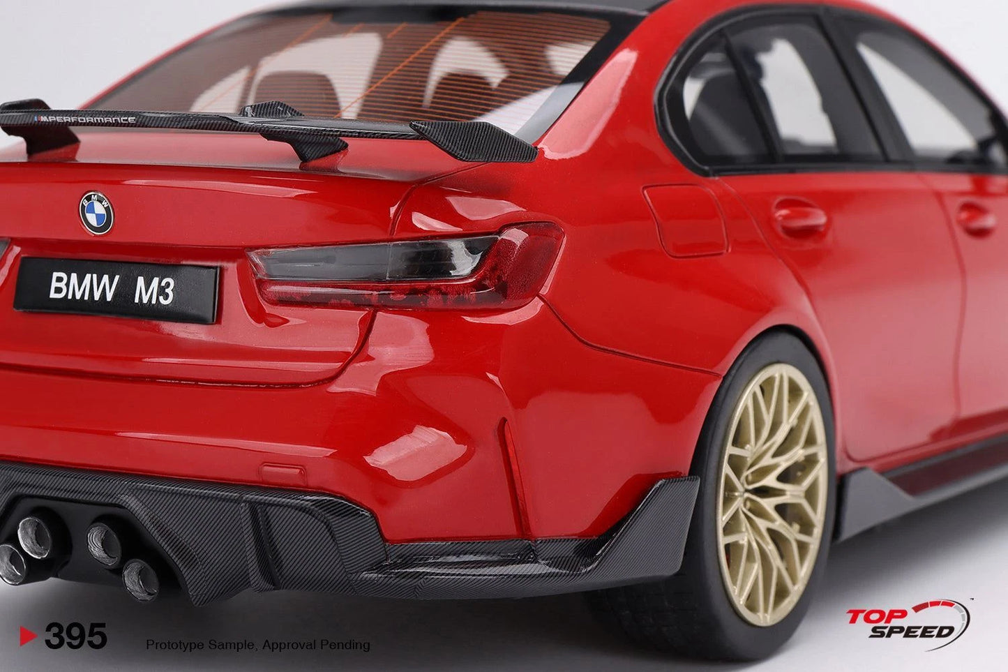TOPSPEED BMW M3 M-PERFORMANCE (G80) TORONTO RED METALLIC