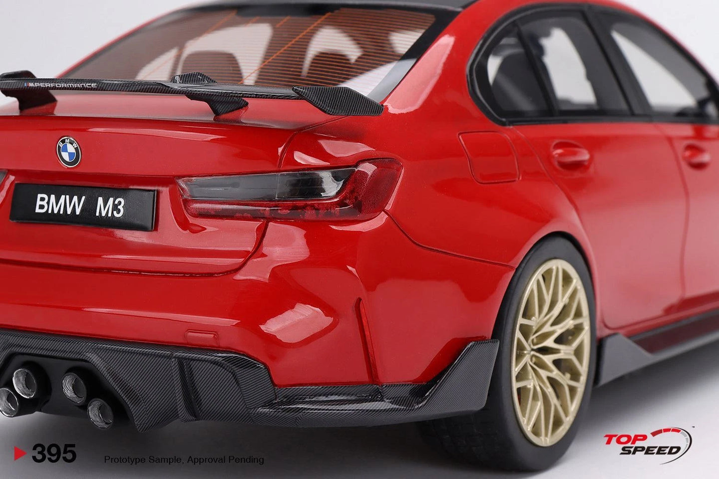 TOPSPEED BMW M3 M-PERFORMANCE (G80) TORONTO RED METALLIC