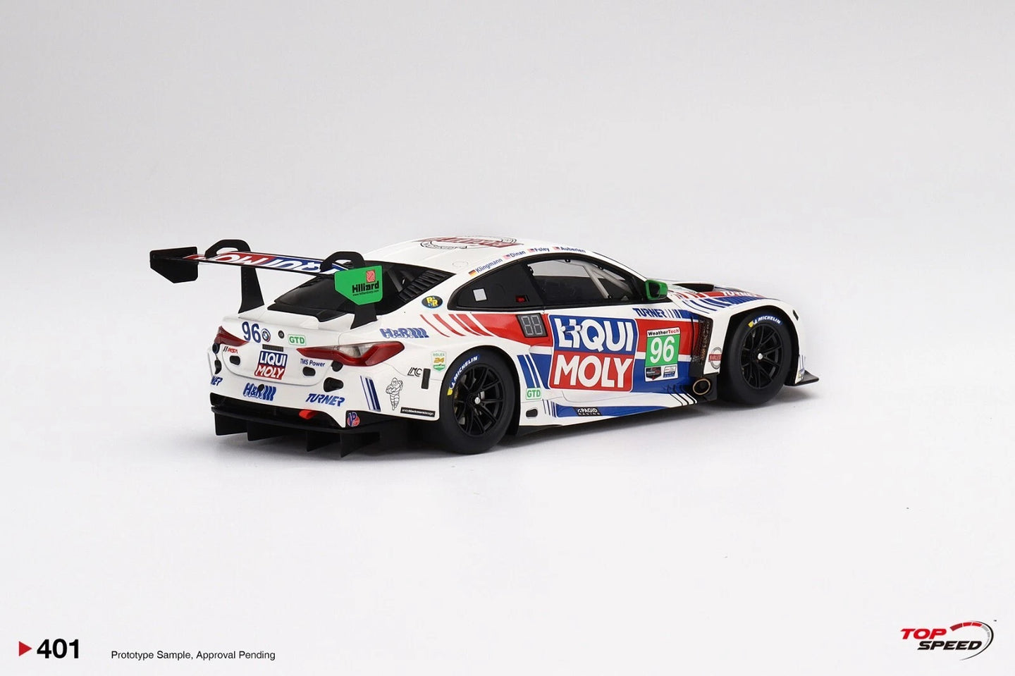 TOPSPEED BMW M4 GT3 NO.96 TURNER MOTORSPORT 2022 IMSA DAYTONA 24HR