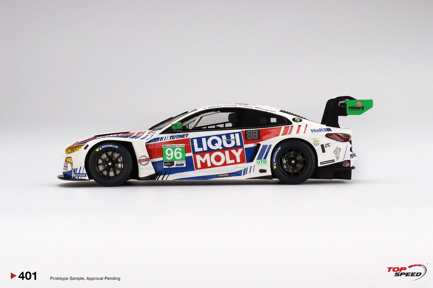 TOPSPEED BMW M4 GT3 NO.96 TURNER MOTORSPORT 2022 IMSA DAYTONA 24HR