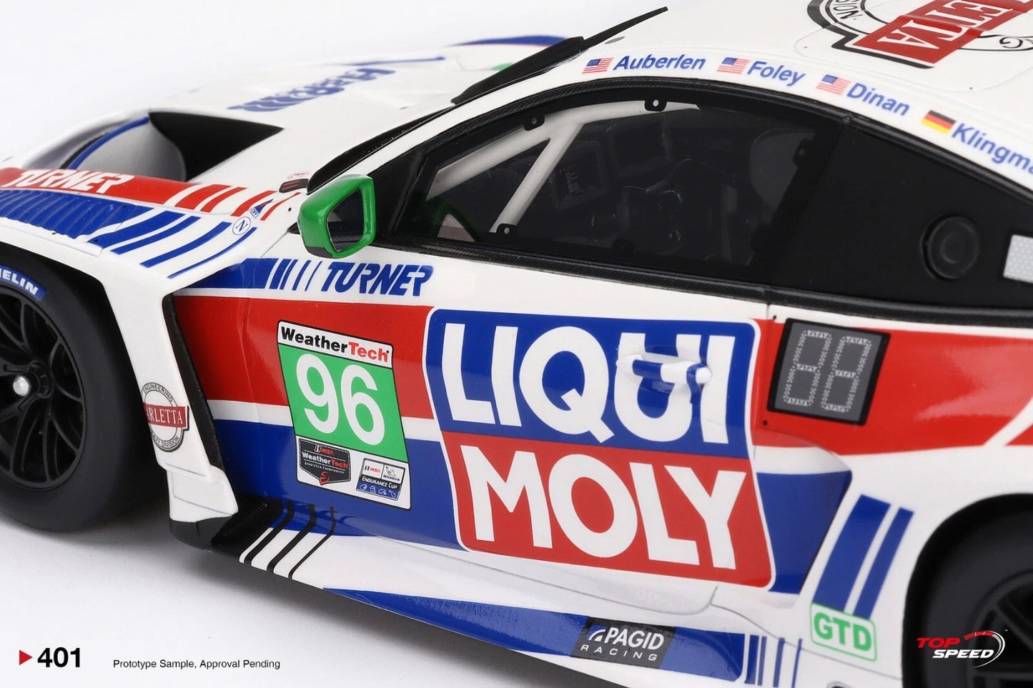 TOPSPEED BMW M4 GT3 NO.96 TURNER MOTORSPORT 2022 IMSA DAYTONA 24HR