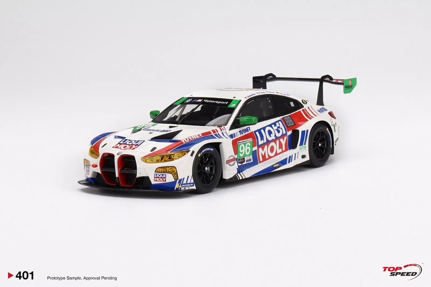 TOPSPEED BMW M4 GT3 NO.96 TURNER MOTORSPORT 2022 IMSA DAYTONA 24HR