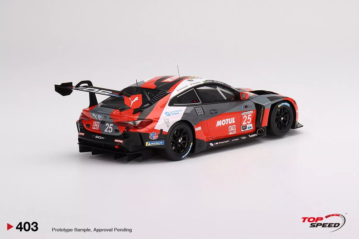TOPSPEED BMW M4 GT3 NO.25 BMW TEAM RLL 2022 IMSA DAYTONA 24 HRS