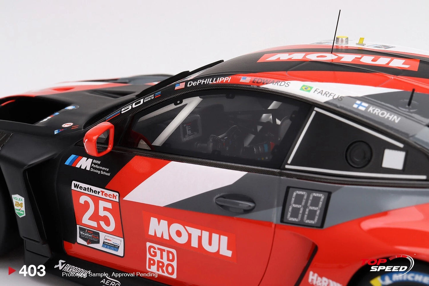 TOPSPEED BMW M4 GT3 NO.25 BMW TEAM RLL 2022 IMSA DAYTONA 24 HRS