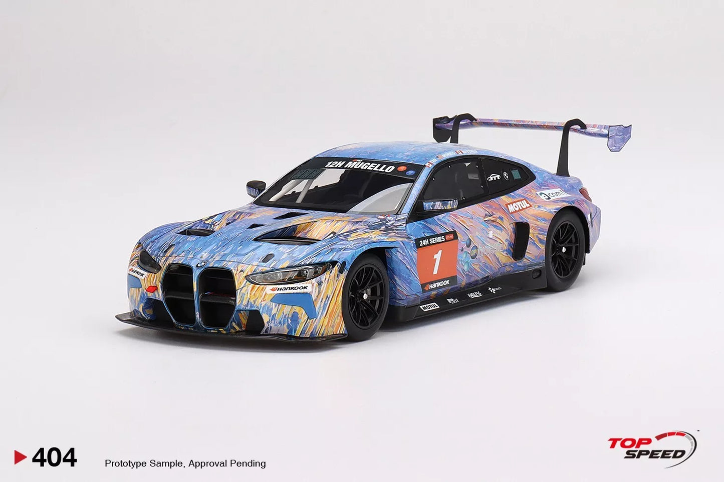 TOPSPEED BMW M4 GT3 NO.1 ST RACING 2022 12H MUGELLO WINNER