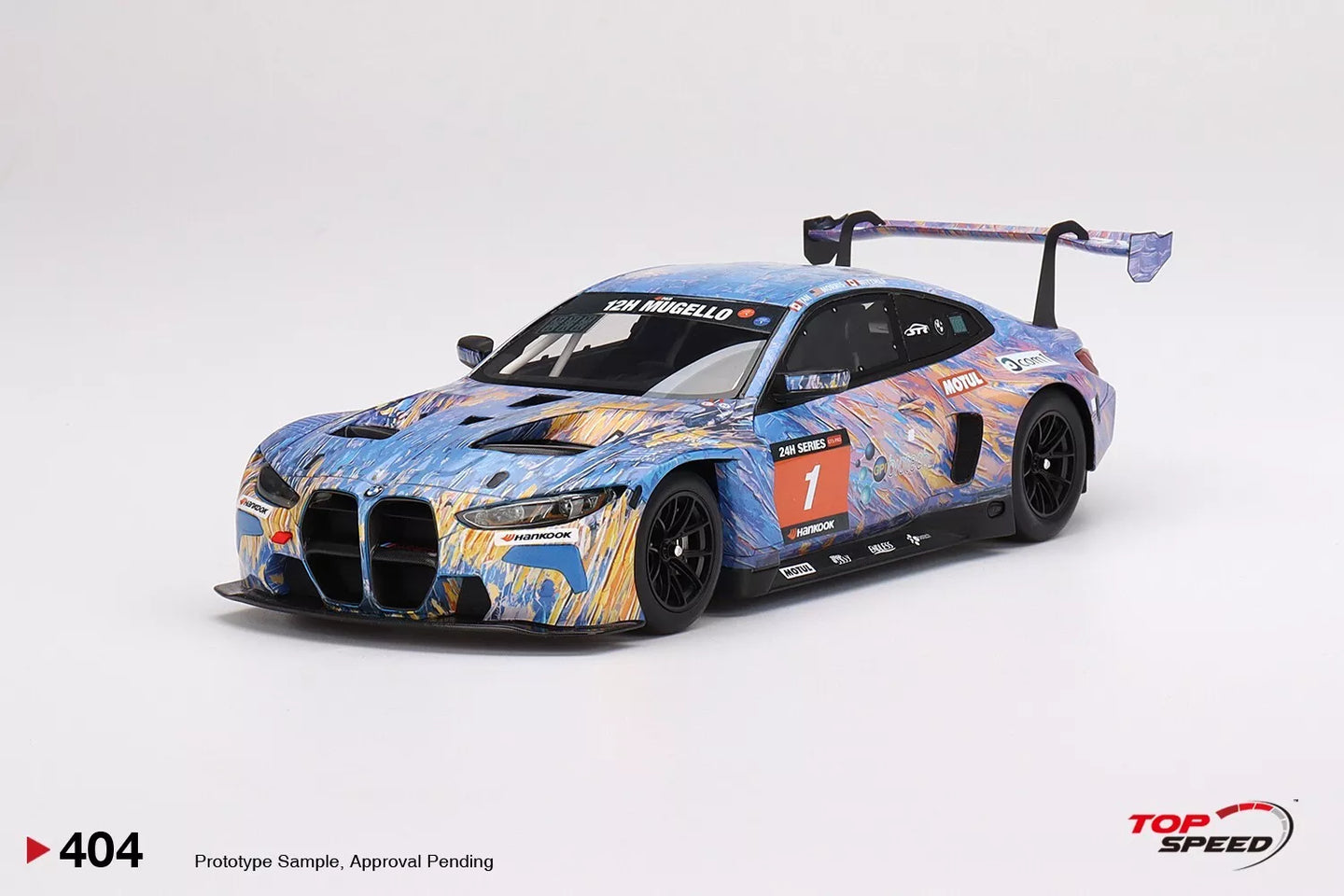 TOPSPEED BMW M4 GT3 NO.1 ST RACING 2022 12H MUGELLO WINNER