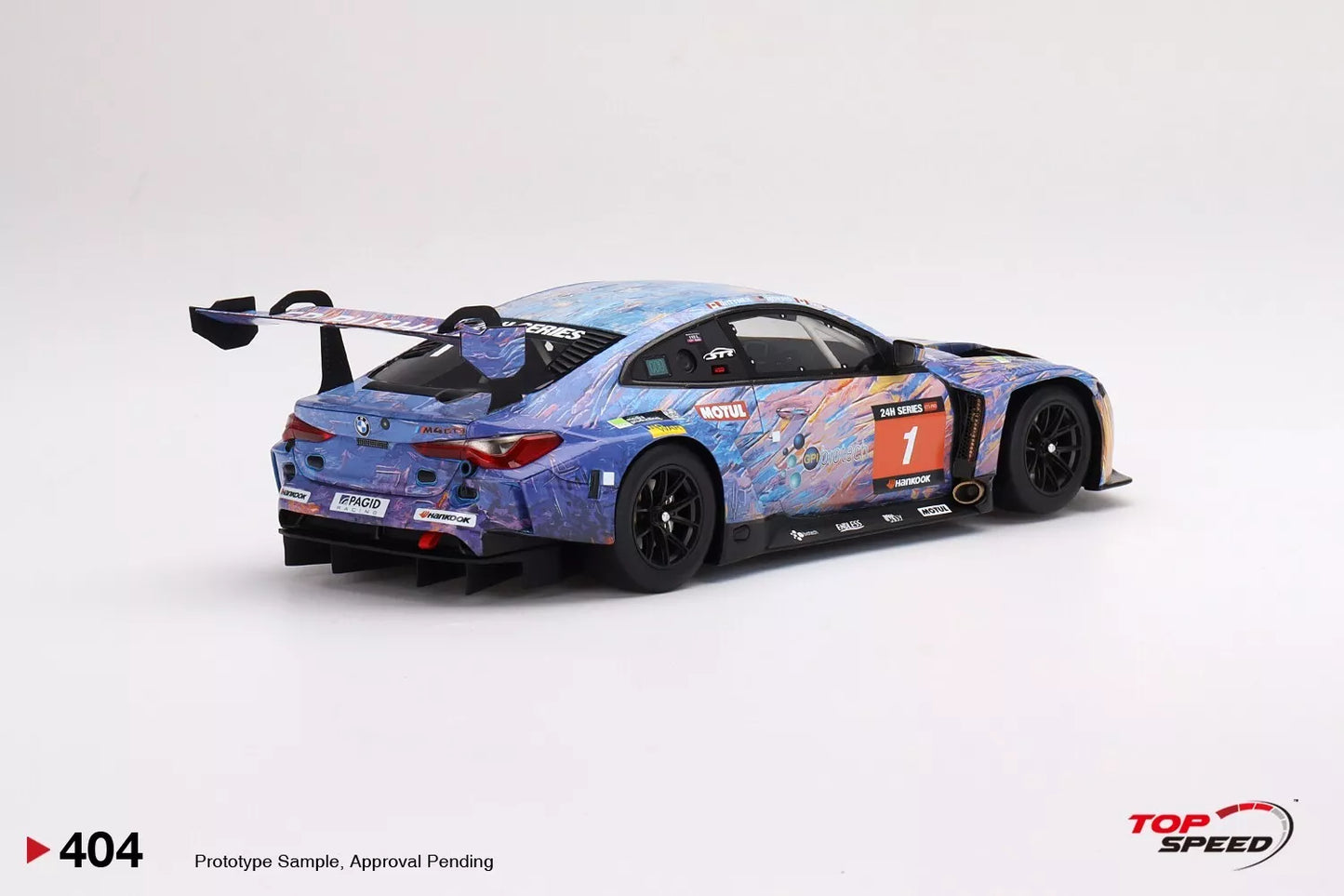TOPSPEED BMW M4 GT3 NO.1 ST RACING 2022 12H MUGELLO WINNER