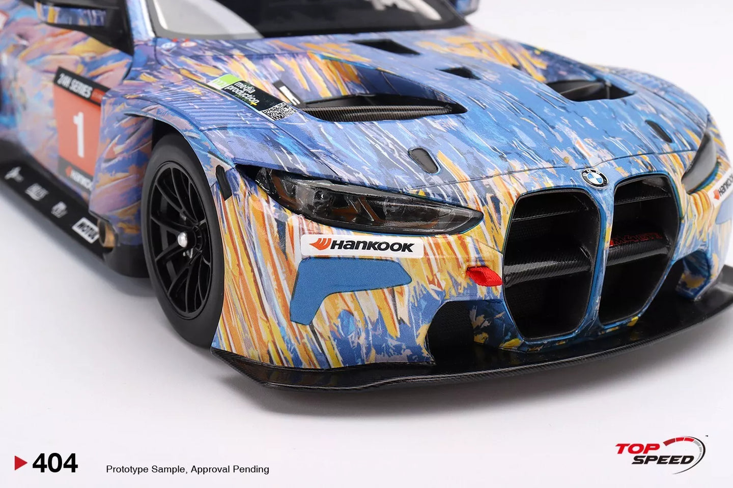 TOPSPEED BMW M4 GT3 NO.1 ST RACING 2022 12H MUGELLO WINNER