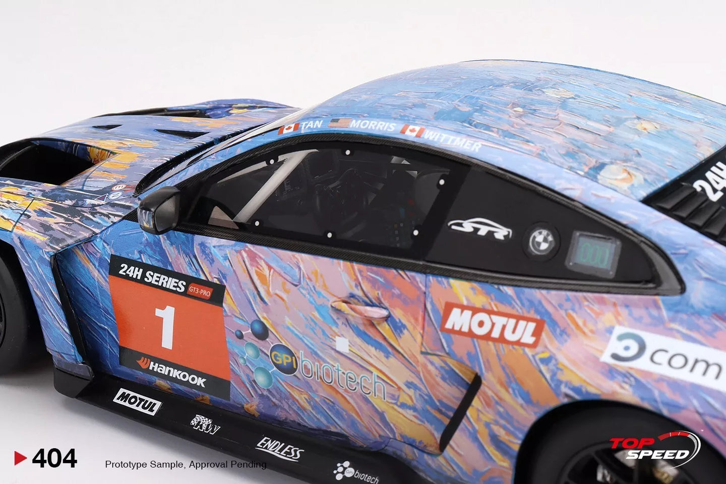 TOPSPEED BMW M4 GT3 NO.1 ST RACING 2022 12H MUGELLO WINNER