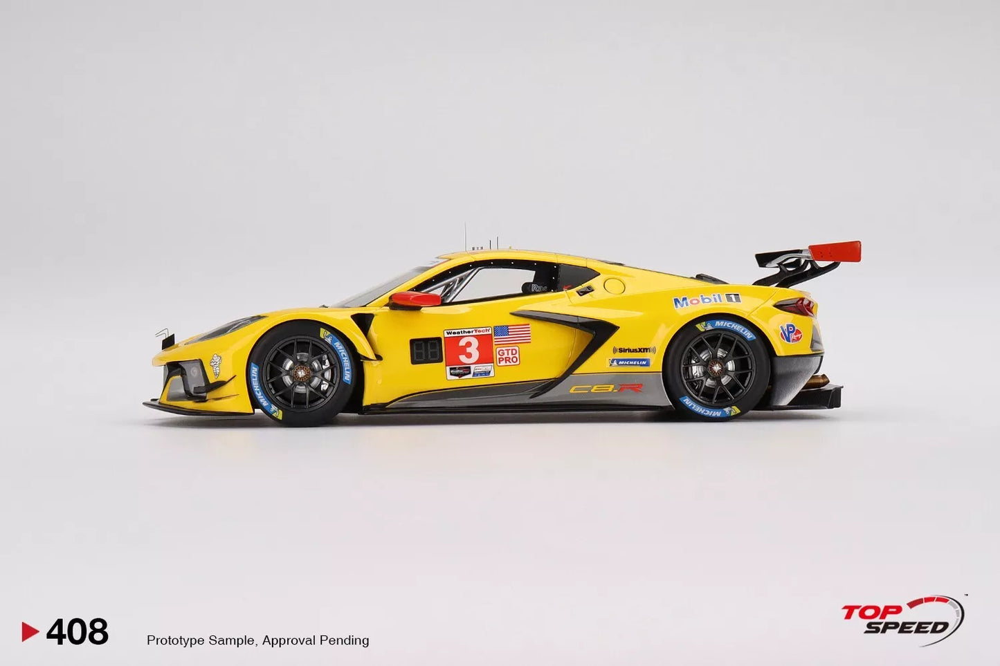TOPSPEED CHEVROLET CORVETTE C8.R NO.3 CORVETTE RACING 2022 IMSA SEBRING 12 HRS GTD PRO WINNER