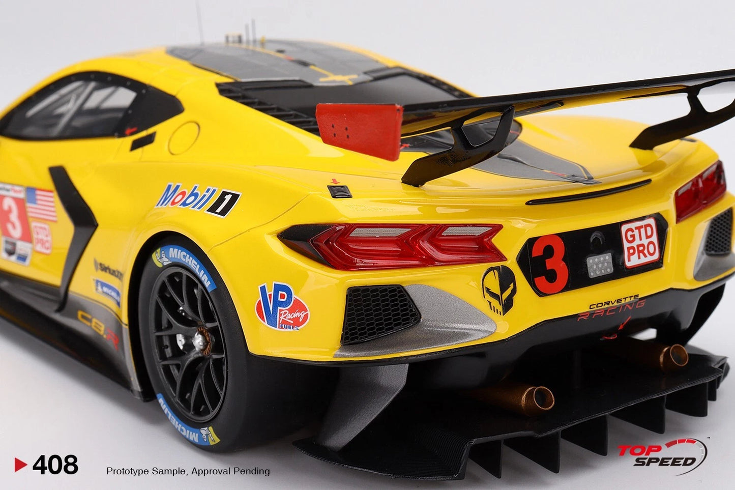 TOPSPEED CHEVROLET CORVETTE C8.R NO.3 CORVETTE RACING 2022 IMSA SEBRING 12 HRS GTD PRO WINNER
