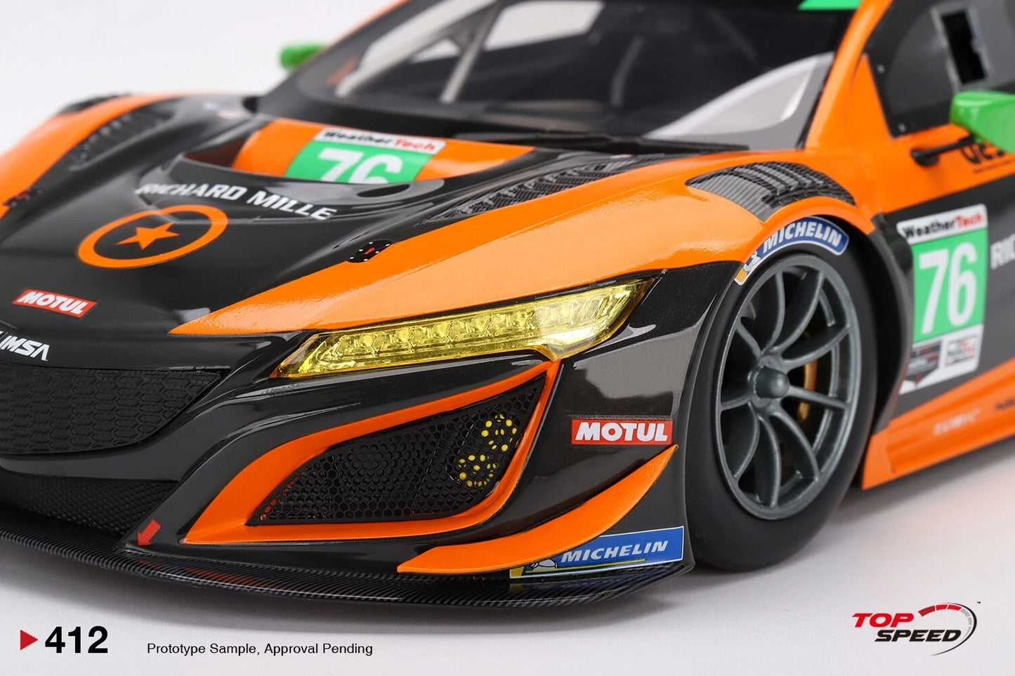 TOPSPEED ACURA NSX GT3 EVO NO.76 COMPASS RACING IMSA 2021