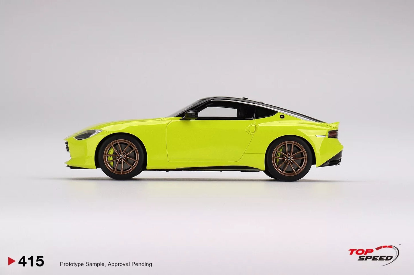 TOPSPEED NISSAN FAIRLADY Z PROTO SPEC 2023 IKAZUCHI YELLOW RHD
