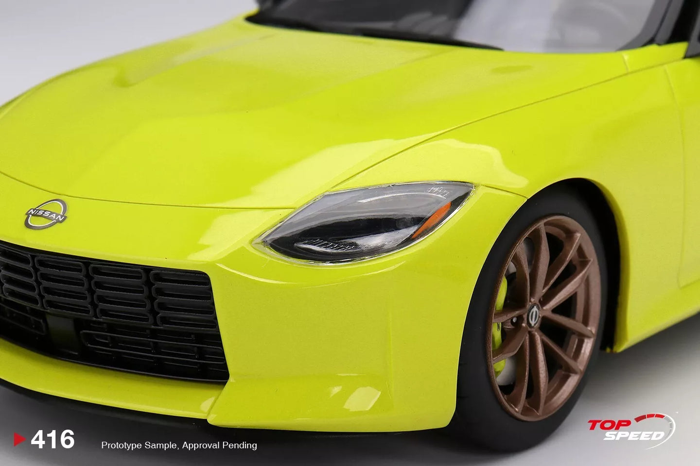 TOPSPEED NISSAN Z PROTO SPEC 2023 IKAZUCHI YELLOW LHD