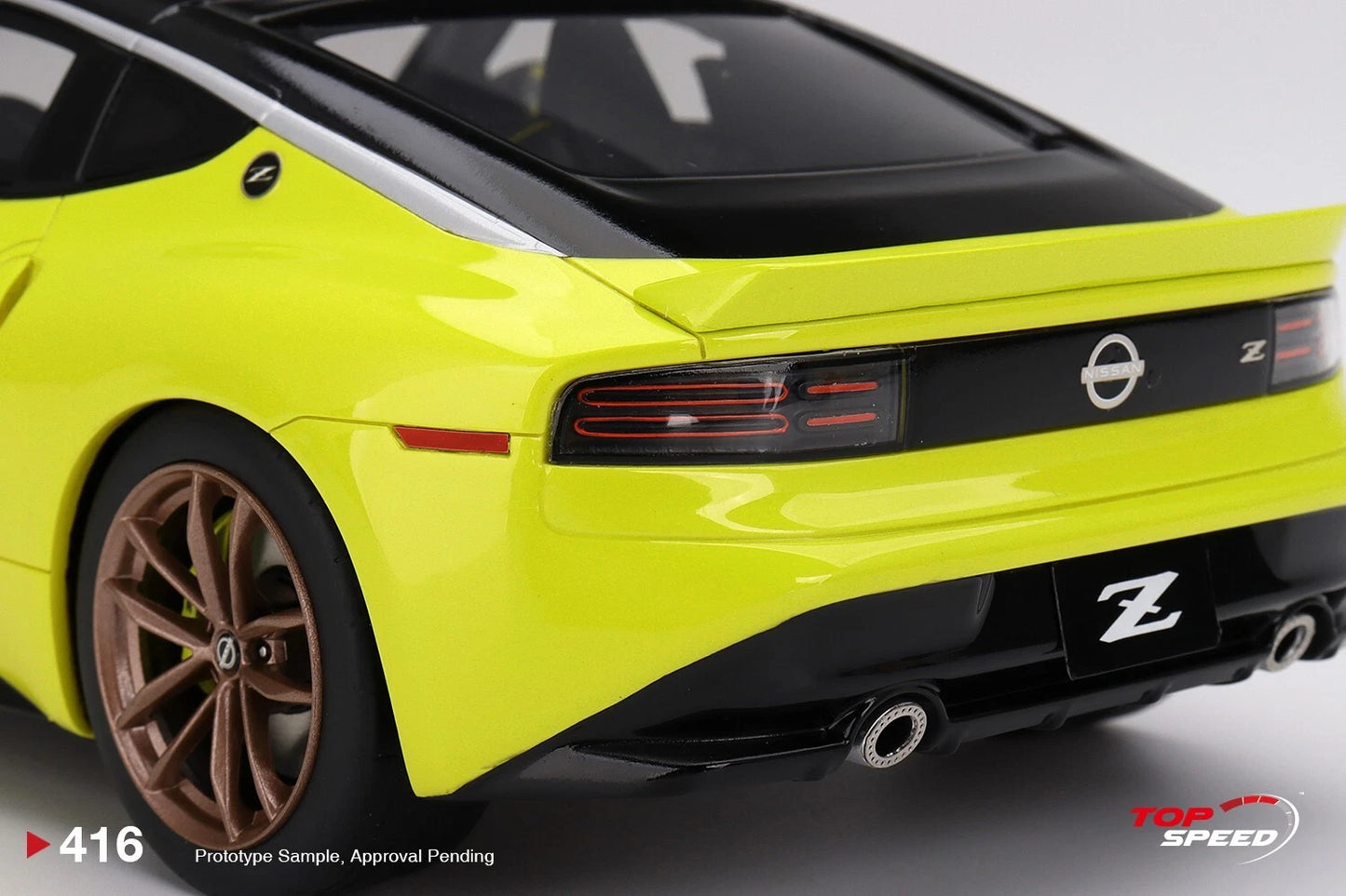 TOPSPEED NISSAN Z PROTO SPEC 2023 IKAZUCHI YELLOW LHD
