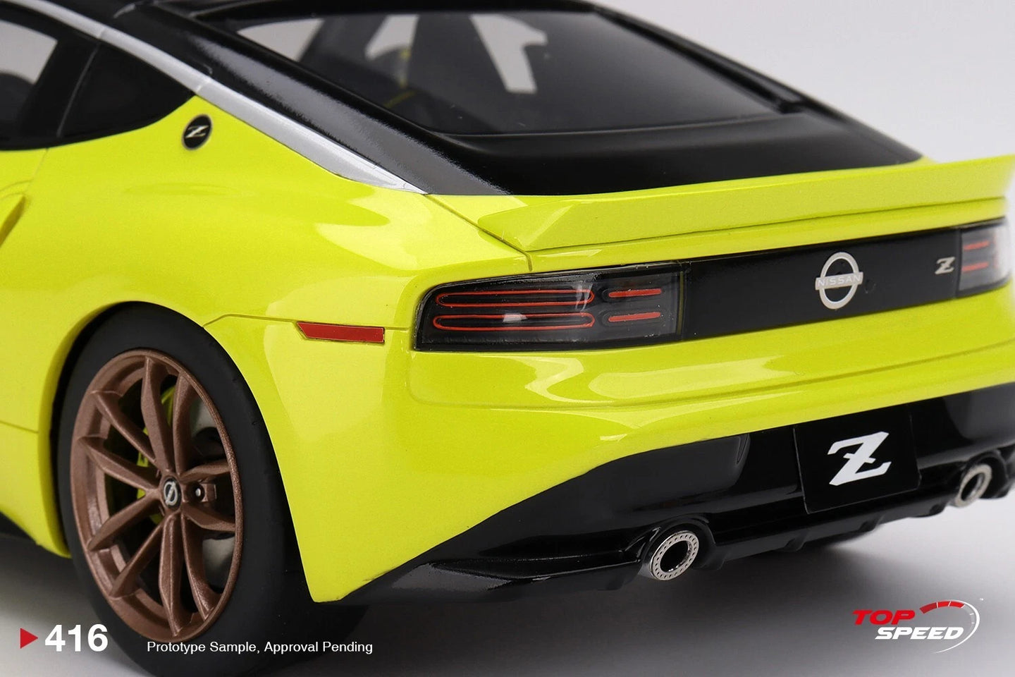 TOPSPEED NISSAN Z PROTO SPEC 2023 IKAZUCHI YELLOW LHD