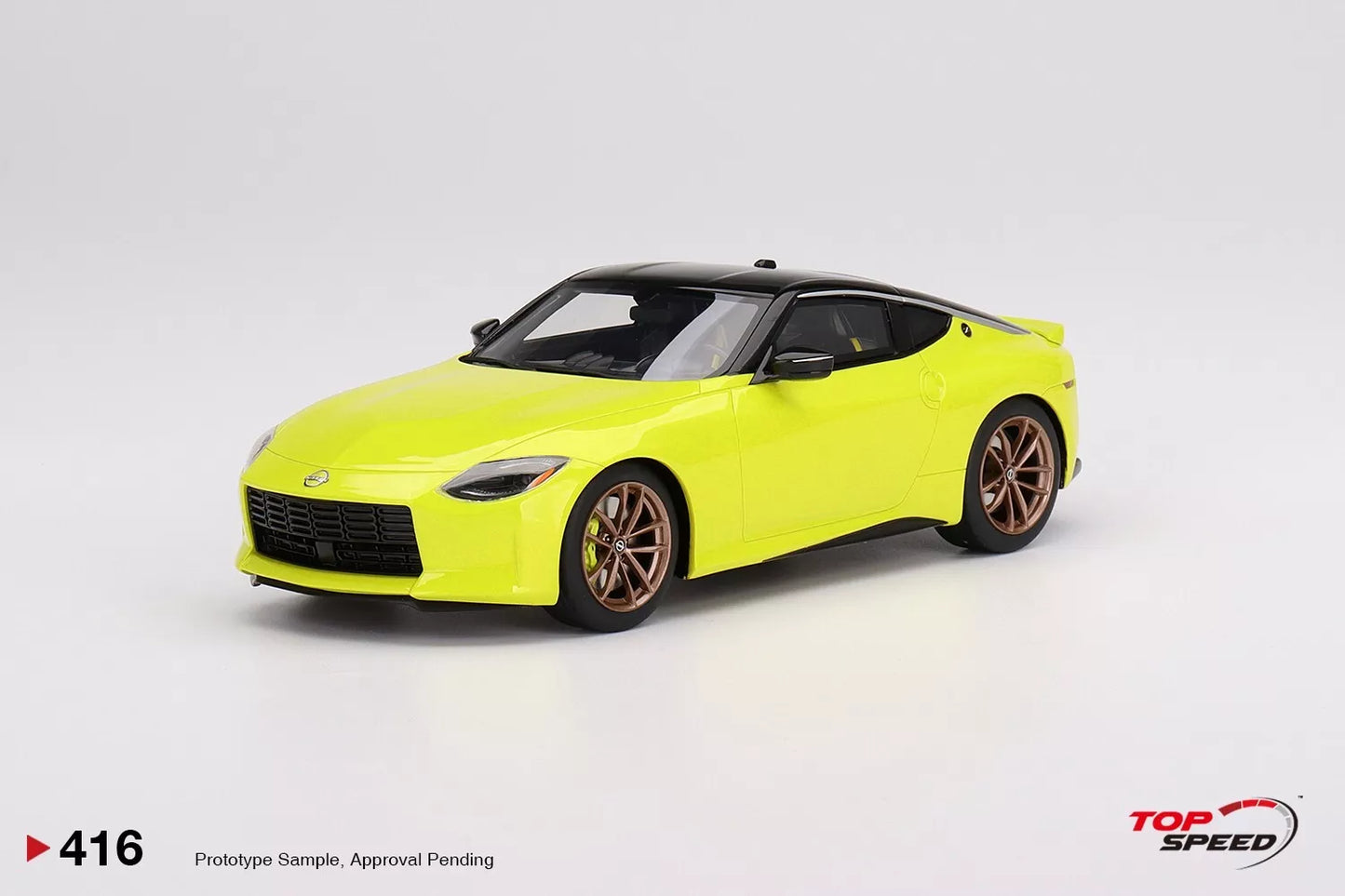 TOPSPEED NISSAN Z PROTO SPEC 2023 IKAZUCHI YELLOW LHD
