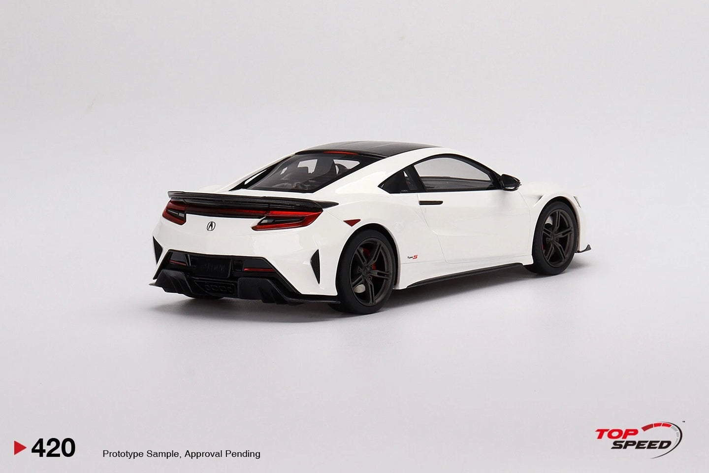 TOPSPEED ACURA NSX TYPE S 2022 130R WHITE
