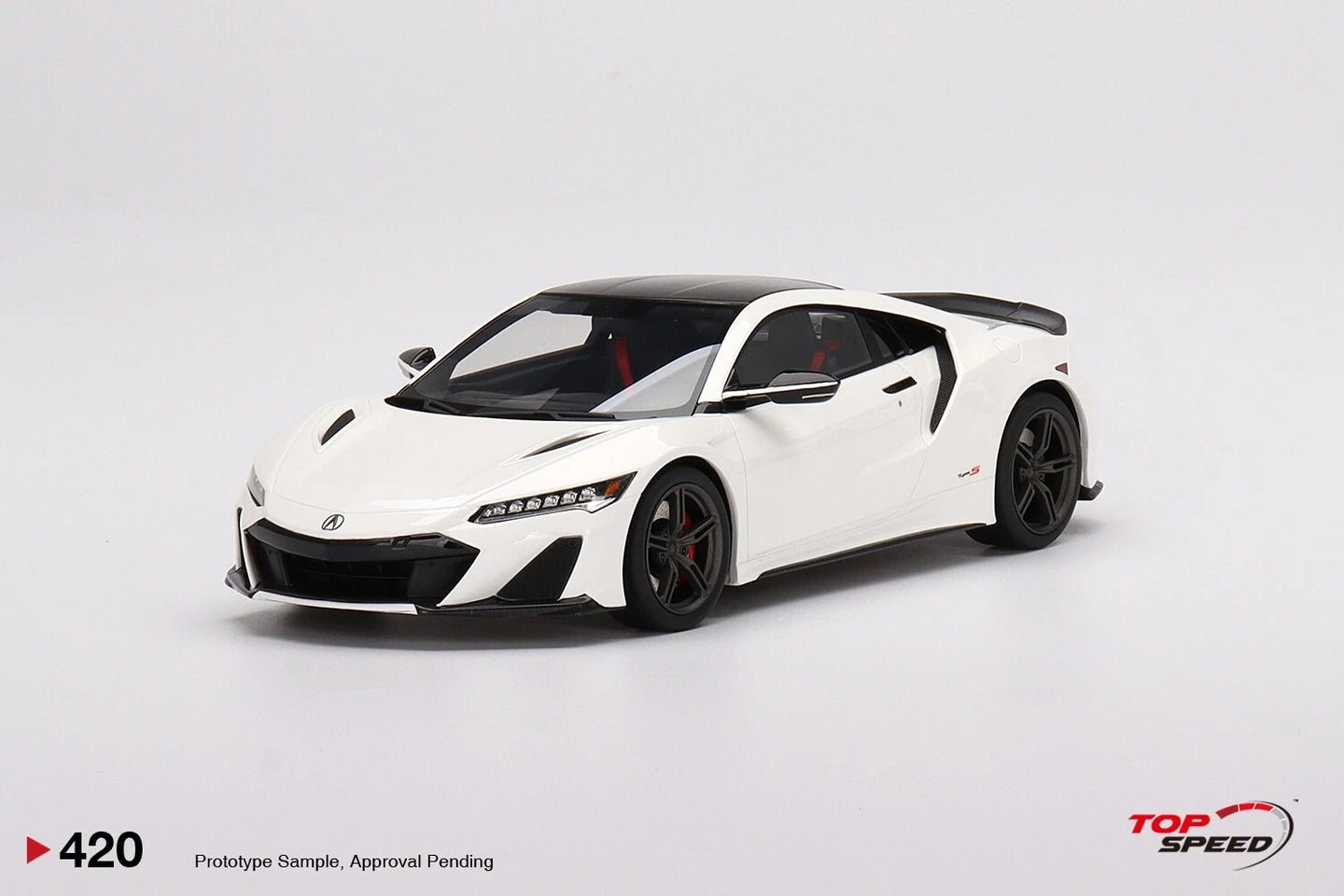 TOPSPEED ACURA NSX TYPE S 2022 130R WHITE