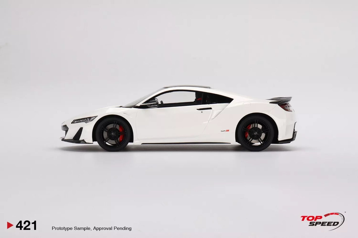 TOPSPEED HONDA NSX TYPE S 2022 130R WHITE