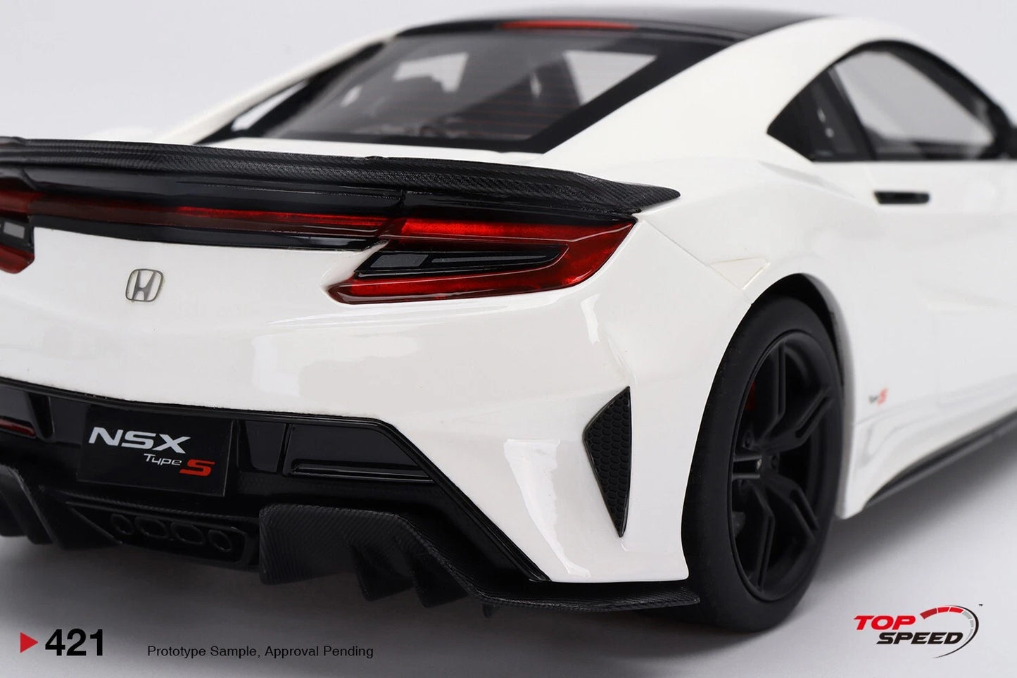 TOPSPEED HONDA NSX TYPE S 2022 130R WHITE