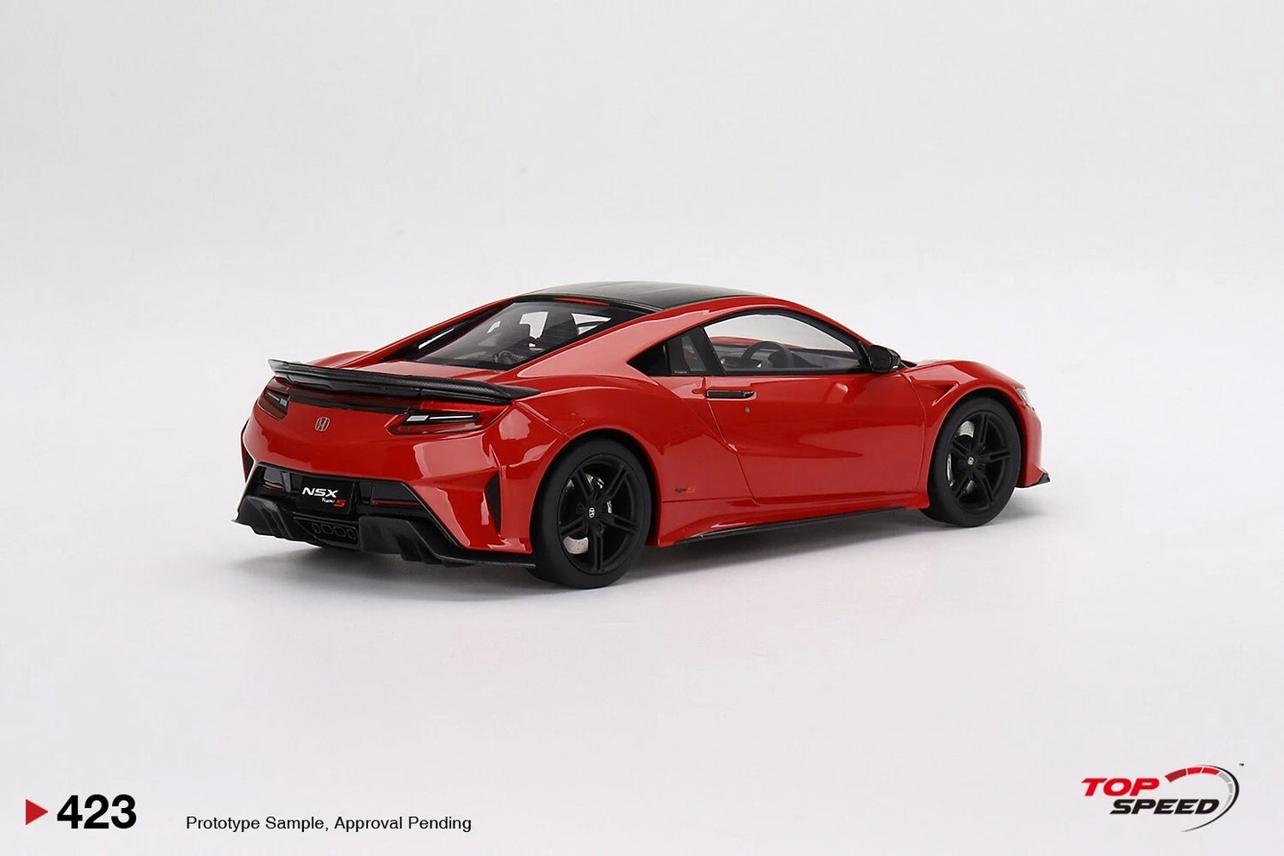 TOPSPEED HONDA NSX TYPE S 2022 CURVA RED