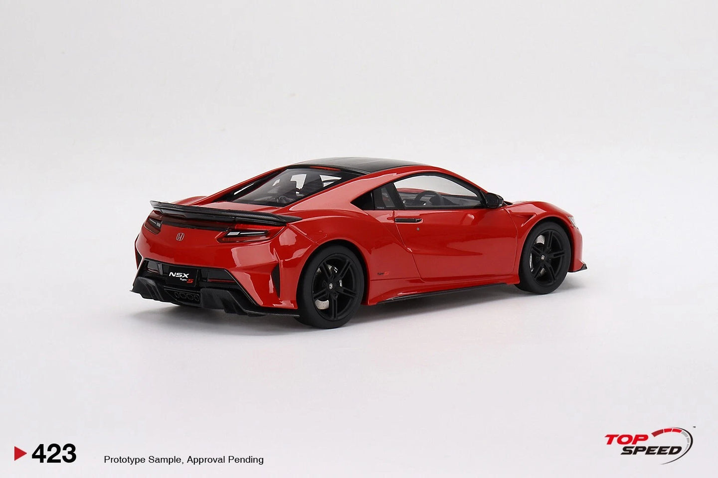 TOPSPEED HONDA NSX TYPE S 2022 CURVA RED