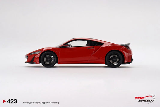 TOPSPEED HONDA NSX TYPE S 2022 CURVA RED