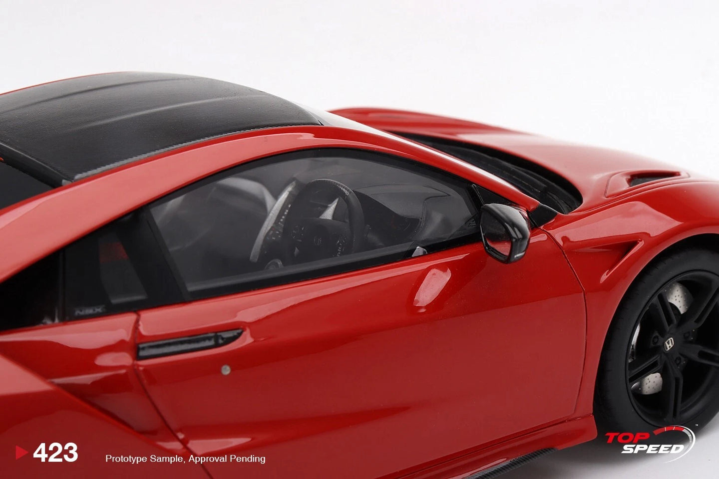 TOPSPEED HONDA NSX TYPE S 2022 CURVA RED