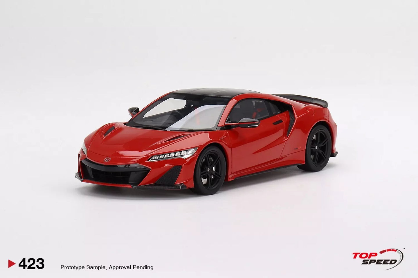 TOPSPEED HONDA NSX TYPE S 2022 CURVA RED