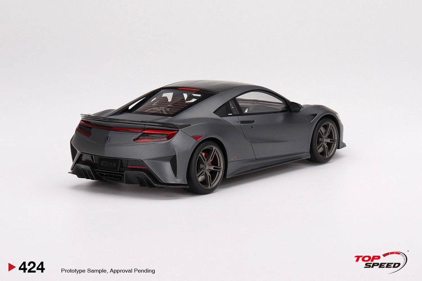 TOPSPEED ACURA NSX TYPE S 2022 GOTHAM GRAY MATTE