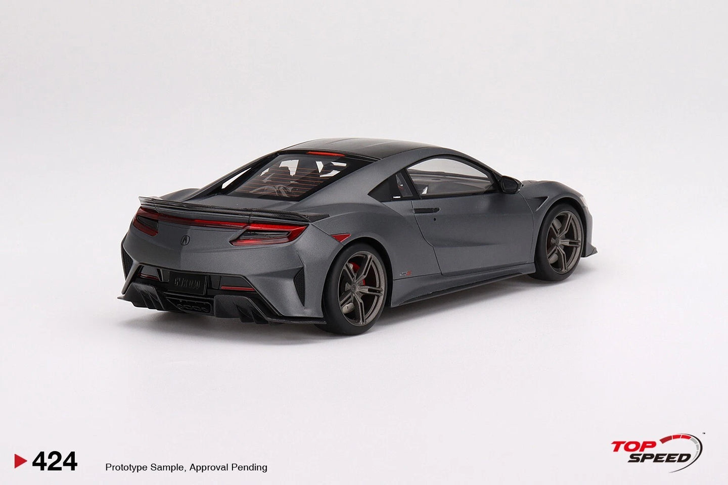 TOPSPEED ACURA NSX TYPE S 2022 GOTHAM GRAY MATTE