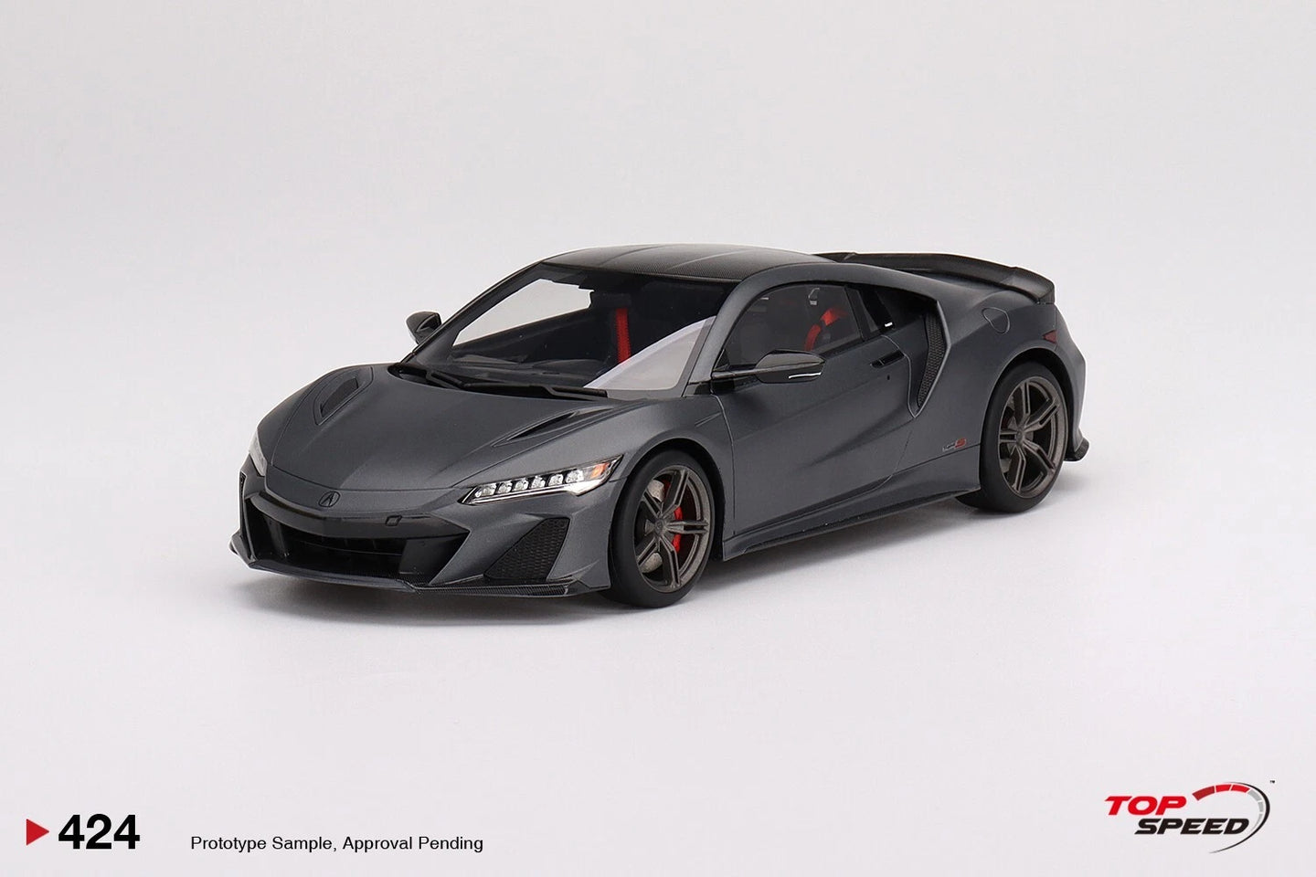 TOPSPEED ACURA NSX TYPE S 2022 GOTHAM GRAY MATTE