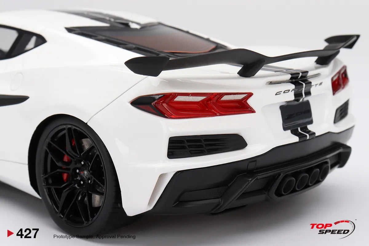 TOPSPEED CHEVROLET CORVETTE Z06 2023 ARCTIC WHITE
