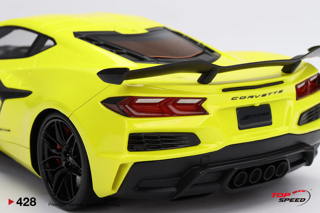 TOPSPEED CHEVROLET CORVETTE Z06 2023 ACCELERATE YELLOW