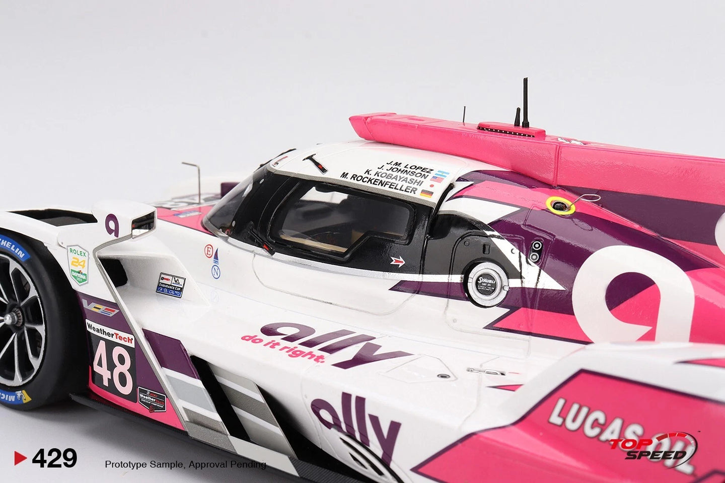 TOPSPEED CADILLAC DPI-V.R NO.48 ALLY CADILLAC RACING RACING 2022 IMSA DAYTONA 24 HRS